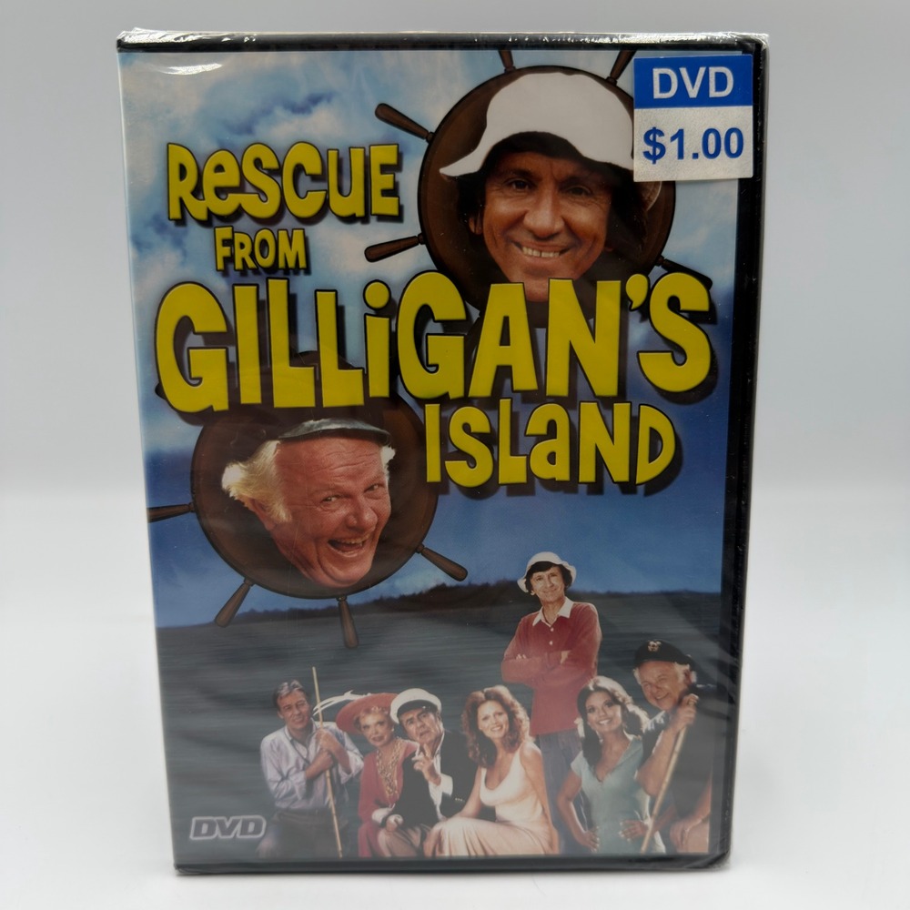 Rescue from Gilligan's Island DVD 2004 Digiview TV4015 Bob Denver Alan Hale Jr